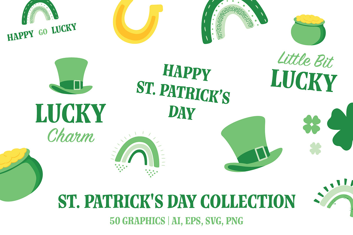 St. Patrick's Day Collection, a Graphic by PinkHouseCollection (Photo 1 of 5)
