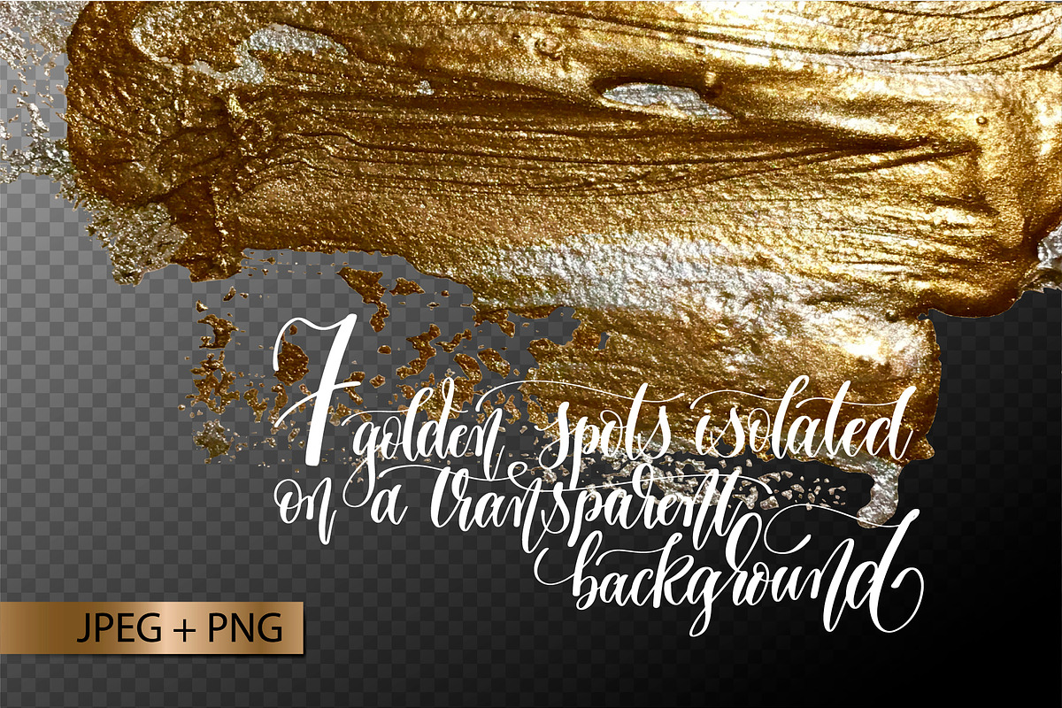 7 GOLDEN SPOTS, a Texture Graphic by karakotsya (Photo 1 of 2)