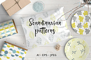 Scandinavian patterns, a Pattern Graphic by ItsDianaDesign (Thumbnail 1 of 5)
