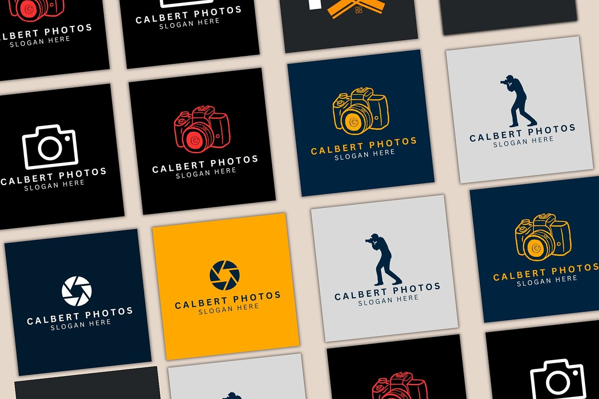 Minimalist Photography Logo Template, a Branding & Logo Template by Mishek Munene (Photo 4 of 8)
