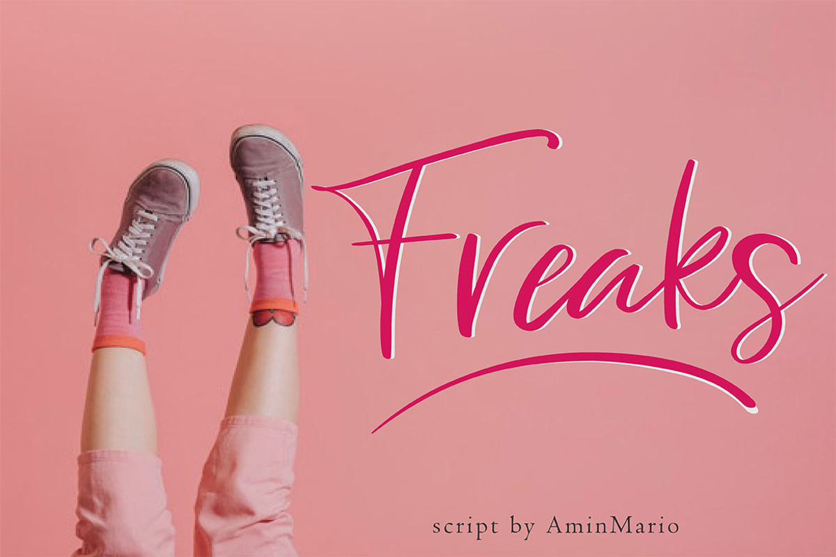 Best Handwritten Bundle 20 Fonts, a Script Font by AMINMARIO (Photo 11 of 20)