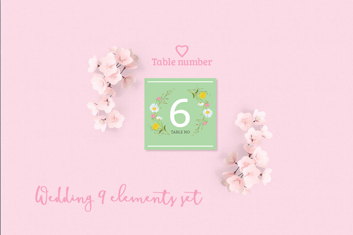 Summer Wedding Invitation Set, an Invitation Template by land art (Photo 2 of 9)