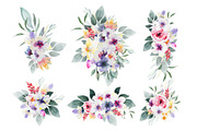 Watercolor floral collection, a Decorative Illustration by Vera●Suleimanova (Thumbnail 11 of 18)