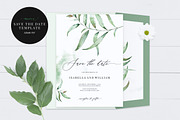 Wedding Invitation Bundle, Aurora, an Invitation Template by Alice Bluefox (Thumbnail 7 of 17)