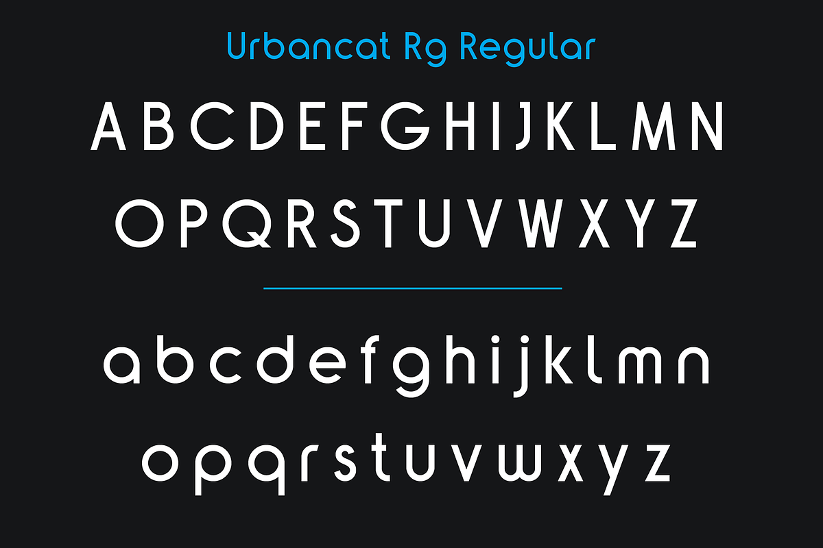 Urbancat Font Family, a Sans Serif Font by vlad.berla (Photo 4 of 11)