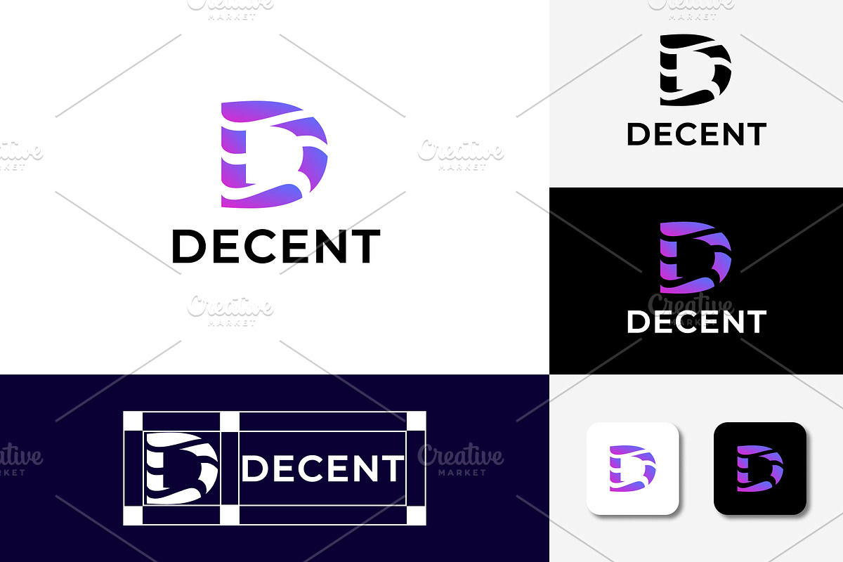 Modern D Letter Logo Design, a Branding & Logo Template by Orin Creative (Photo 1 of 6)