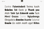 Segovia Narrow, a Sans Serif Font by Zafara Studios (Thumbnail 12 of 12)