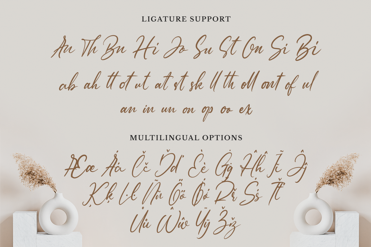Billahoo a Handwritten Font, a Script Font by Fatmawati (Photo 11 of 12)