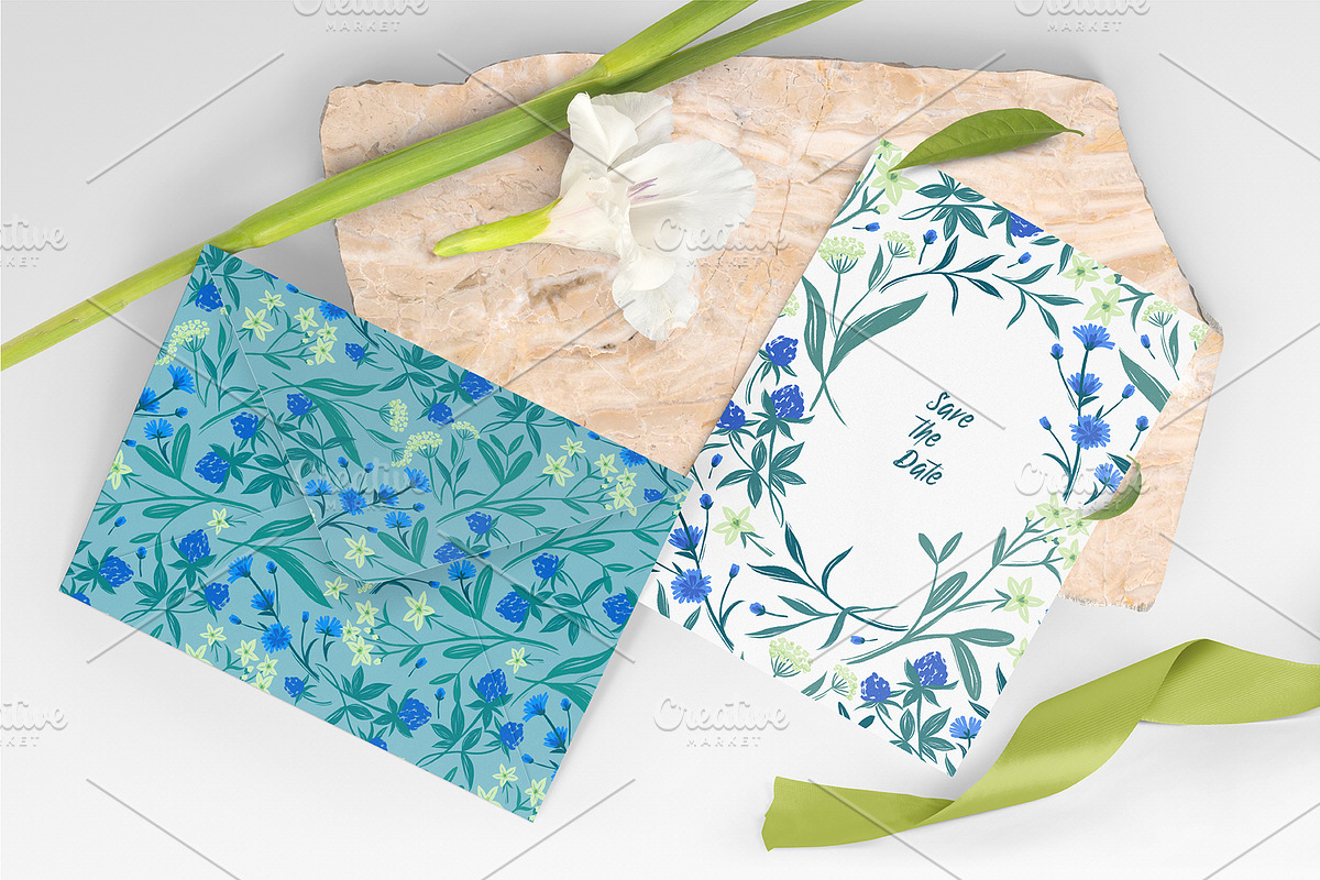 Meadow Flowers, a Pattern Graphic by MarynArts (Photo 8 of 9)