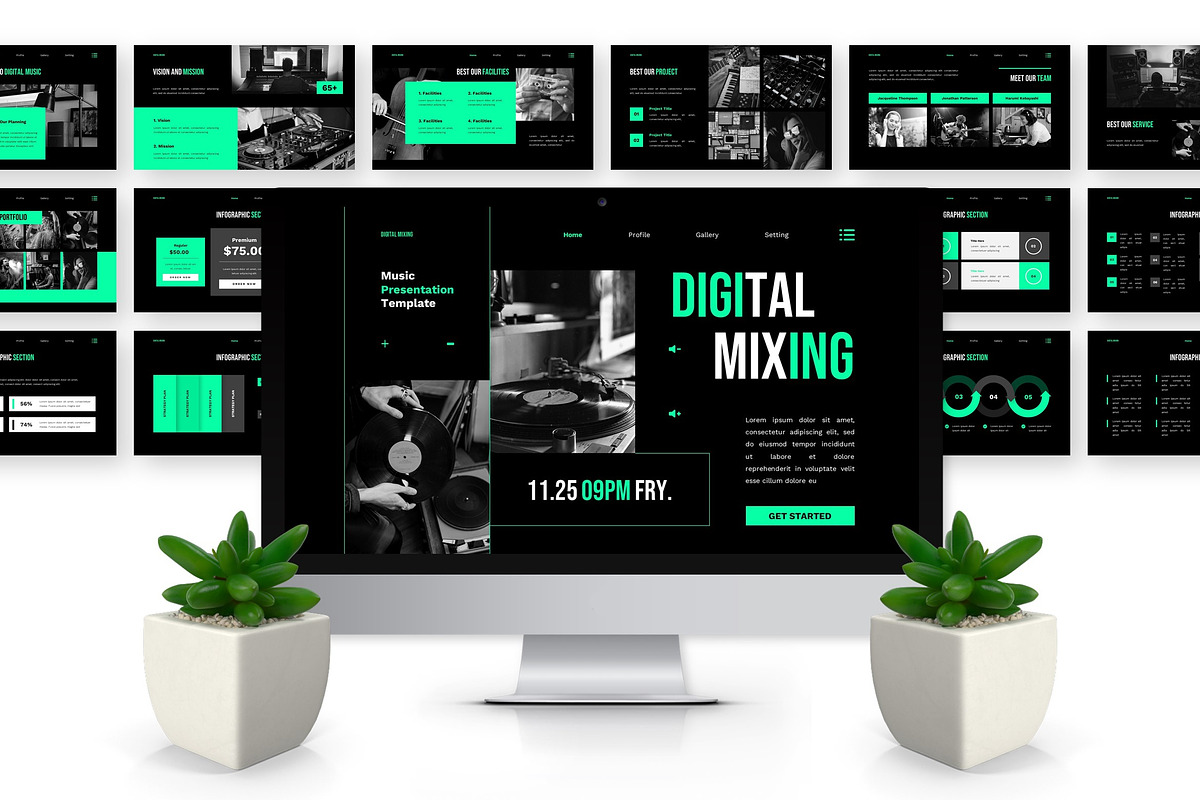 Digital Mixing - Music Keynote preview 2