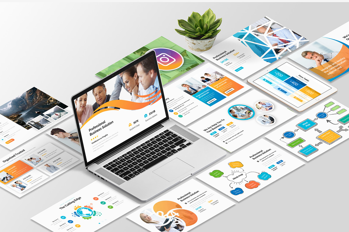 Vision Statements Powerpoint FULL, a Presentation Template by One Percent Studio (Photo 1 of 20)