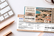 Cyprus Trip Surprise Gift Ticket, a Templates & Theme by Snapybiz (Thumbnail 2 of 10)