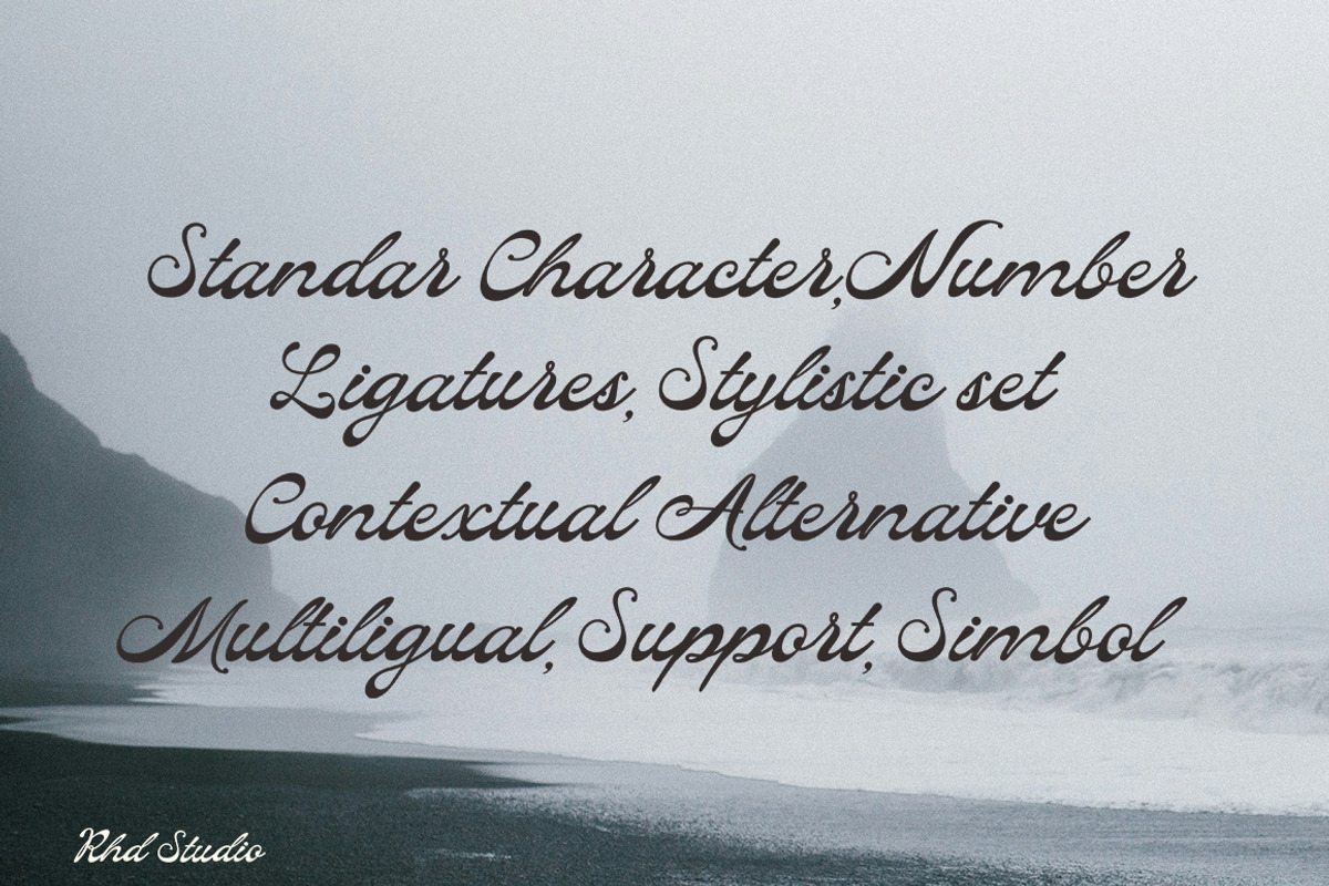 Classic Smooth, a Script Font by StudioRhd (Photo 9 of 9)