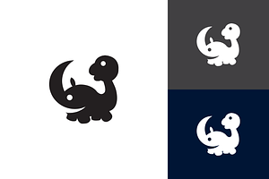 Rhino And Dino Logo, a Branding & Logo Template by zaqilogo