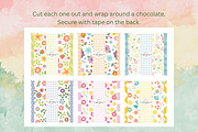Valentine Kinder Chocolate Wrappers, a Graphic by Adalin Shop (Thumbnail 3 of 4)