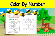 Color By Number Spring Pages, a Templates & Theme by Premium Digital Templates (Thumbnail 3 of 3)