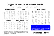 Ultimate bundle Icon set – 2,000+, an Outline Icon by Icons (Thumbnail 2 of 9)