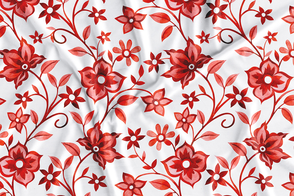 Collection of floral patterns, a Pattern Graphic by made by Tanya (Photo 2 of 4)