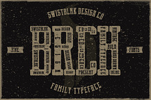Brch Family Typeface