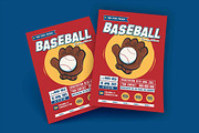 Baseball Competition Flyer, a Flyer Template by megarez (Thumbnail 1 of 3)