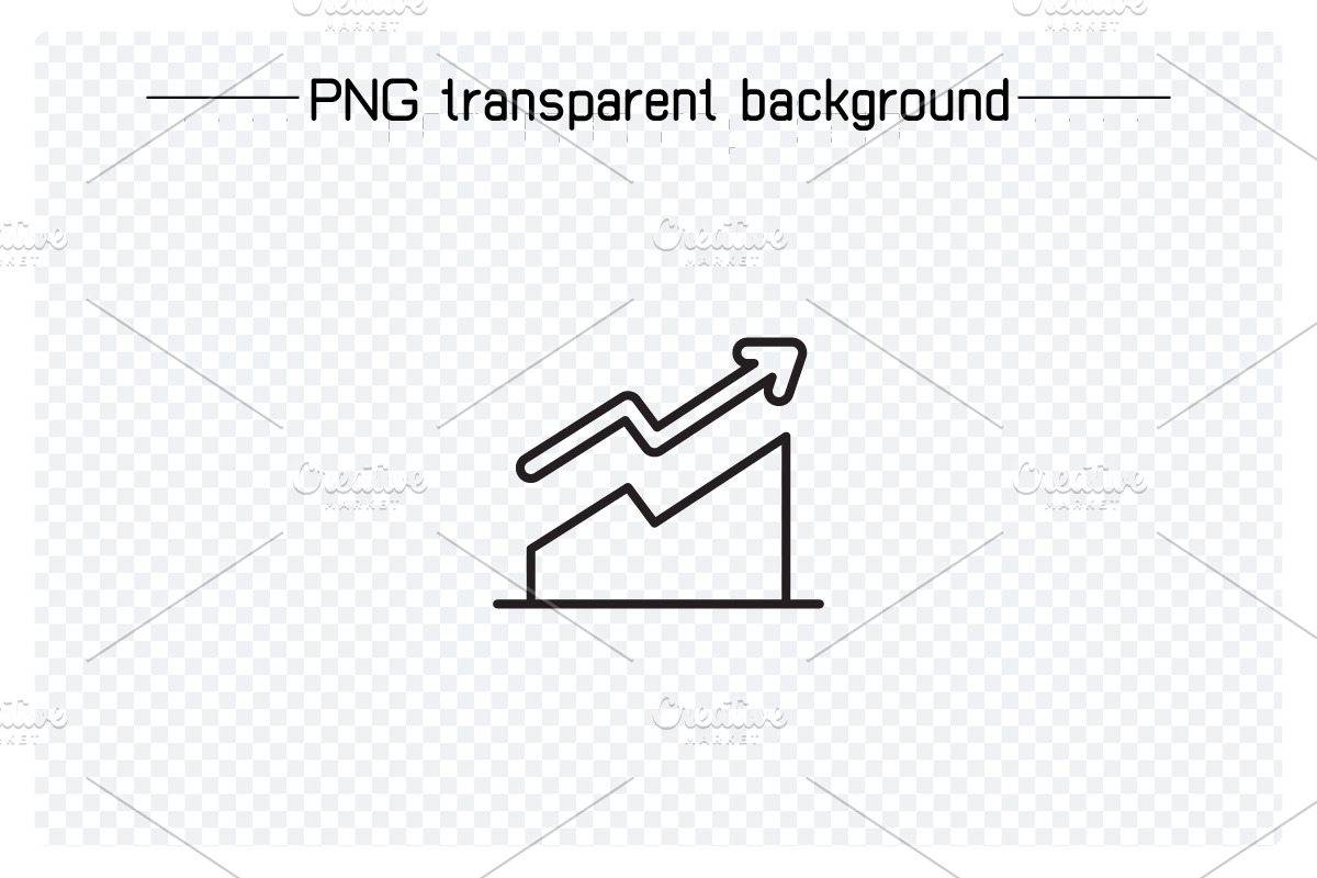 Data Pie Chart and Graph Icons Set, an Outline Icon by Designfour (Photo 5 of 7)