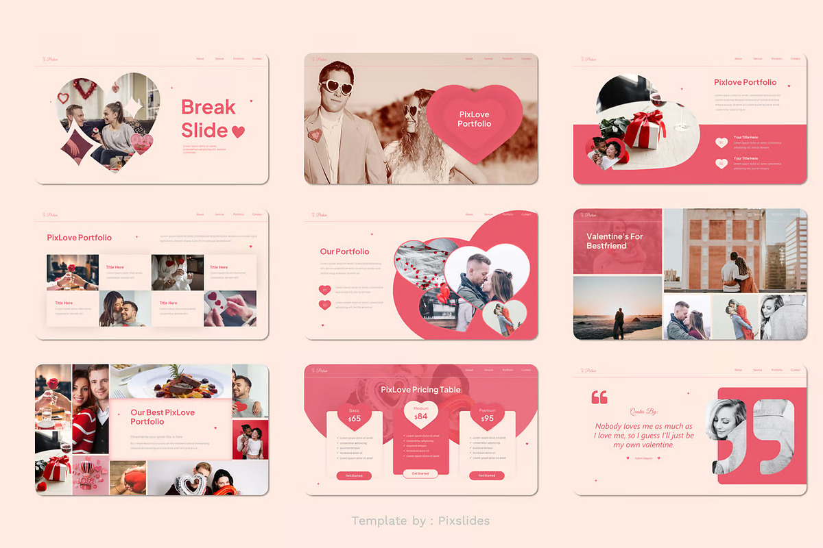 Love Themes Keynote Template, a Presentation Template by UInstrument (Photo 3 of 5)
