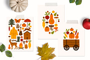 AUTUMN STORY Graphics Collection, an Animal Illustration by Katerina Osa (Thumbnail 6 of 15)