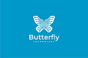 Butterfly Technology Logo, a Branding & Logo Template by yopie (Thumbnail 2 of 3)
