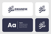 Monoline Modern Swan Logo Design, a Branding & Logo Template by Artnivora.Std (Thumbnail 3 of 4)