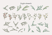 Sustainable Christmas Illustrations, a Seasonal Illustration by JuDesign (Thumbnail 4 of 14)