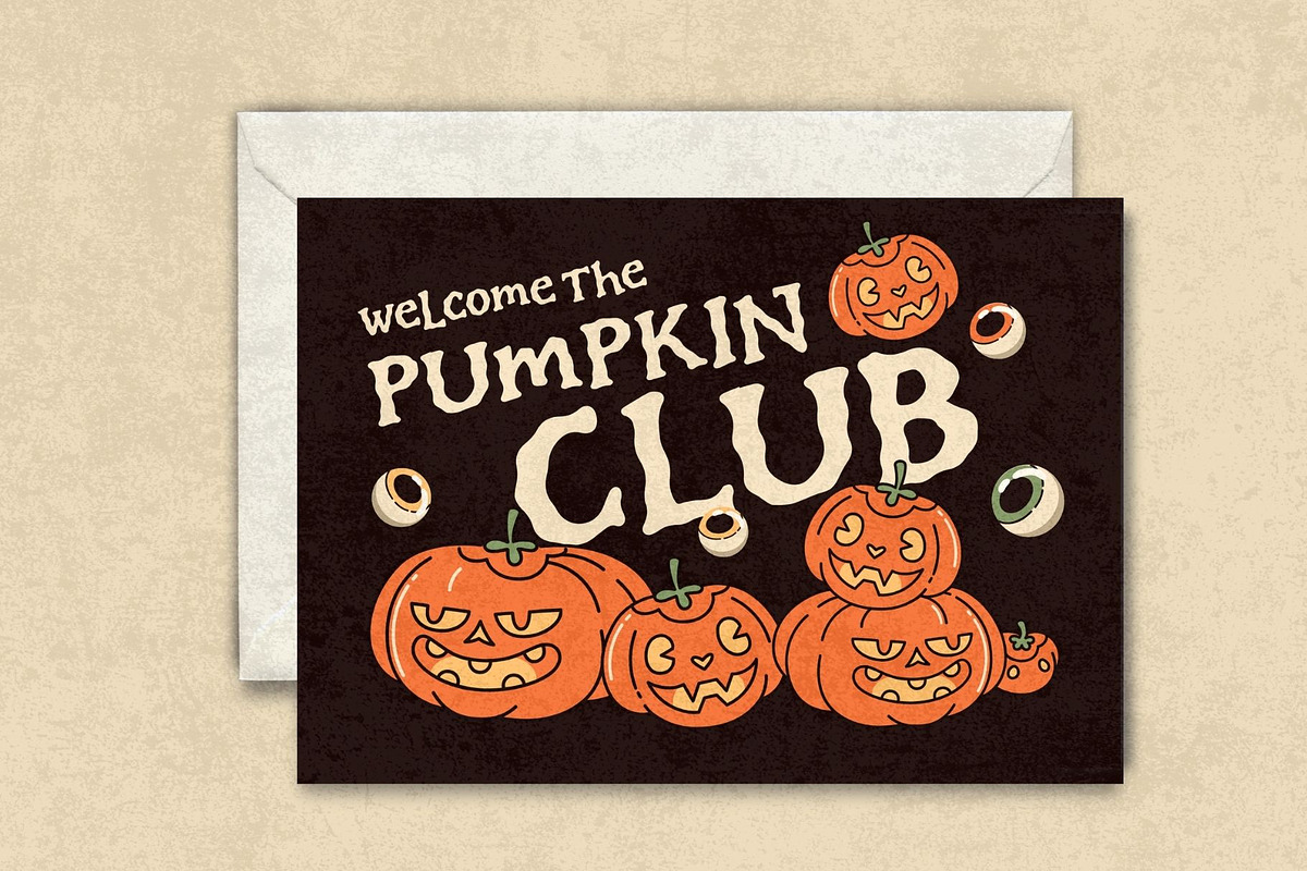 Ghomy Halloween, a Handwritten Font by maghrib (Photo 7 of 10)