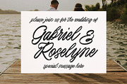 Baneberries Delight Handwriting, a Script Font by Damarletter (Thumbnail 3 of 5)