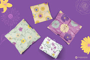 Flower Garden Seamless Patterns, a Pattern Graphic by Youandigraphics (Thumbnail 2 of 14)