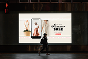 Exterior Digital Screen Mockup, an Advertising Mockup by GearShift (Thumbnail 3 of 5)