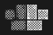 Rhombus - 36 Grunge Patterns, a Pattern Graphic by Tustan (Thumbnail 6 of 8)