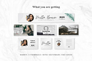 YouTube Channel Branding Kit | Canva, a Social Media Template by OniriqveDesigns (Thumbnail 3 of 10)