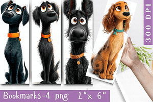 Cute Dog Bookmark Design. Funny Dog, a Graphic by Cut File