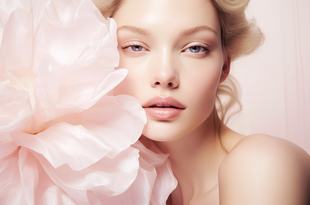Graceful Beauty in a Floral World, a Beauty & Fashion Photo by Iconogenic