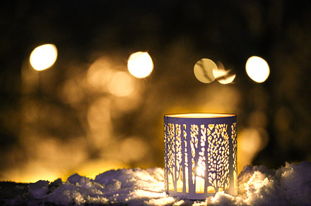 Candle outdoor