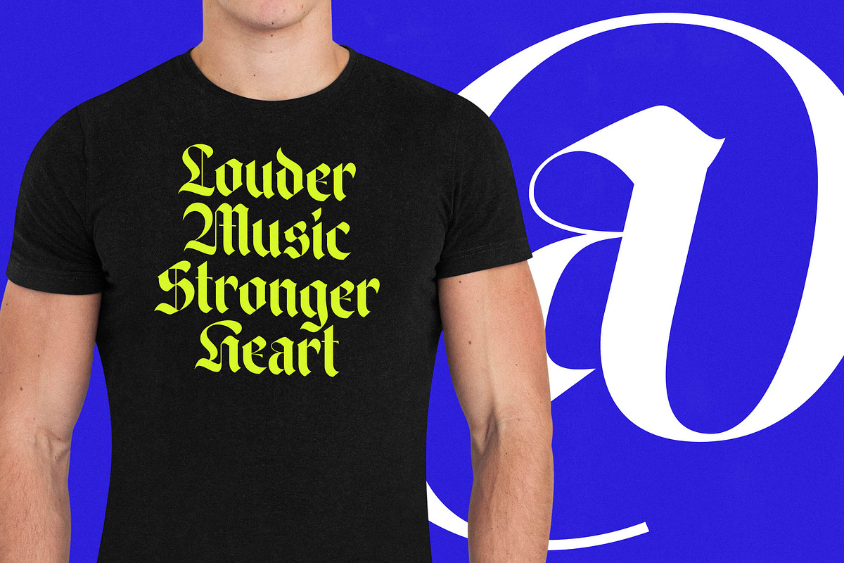 Wilfred Knights Modern Blackletter, a Blackletter Font by timelesstype.co (Photo 10 of 20)