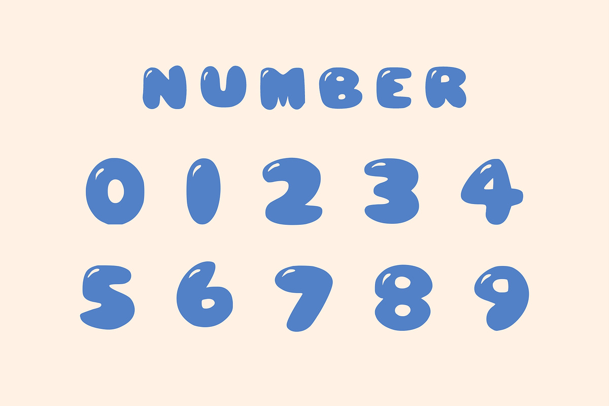 Gemoy Boba, a Font by Limited.studio (Photo 7 of 7)