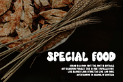 Bread Manisan - Groovy & Food Font, a Handwritten Font by QR Design Studio (Thumbnail 3 of 7)