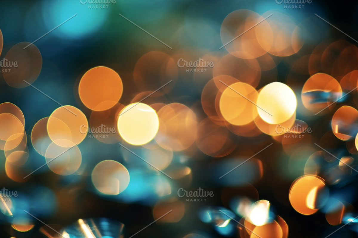 Bokeh lights. 46 images, an Abstract Photo by Handmadefont (Photo 7 of 11)