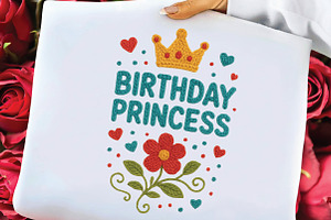 Yarn Birthday Png Birthday Princess, an Illustration by Black Bird Studio