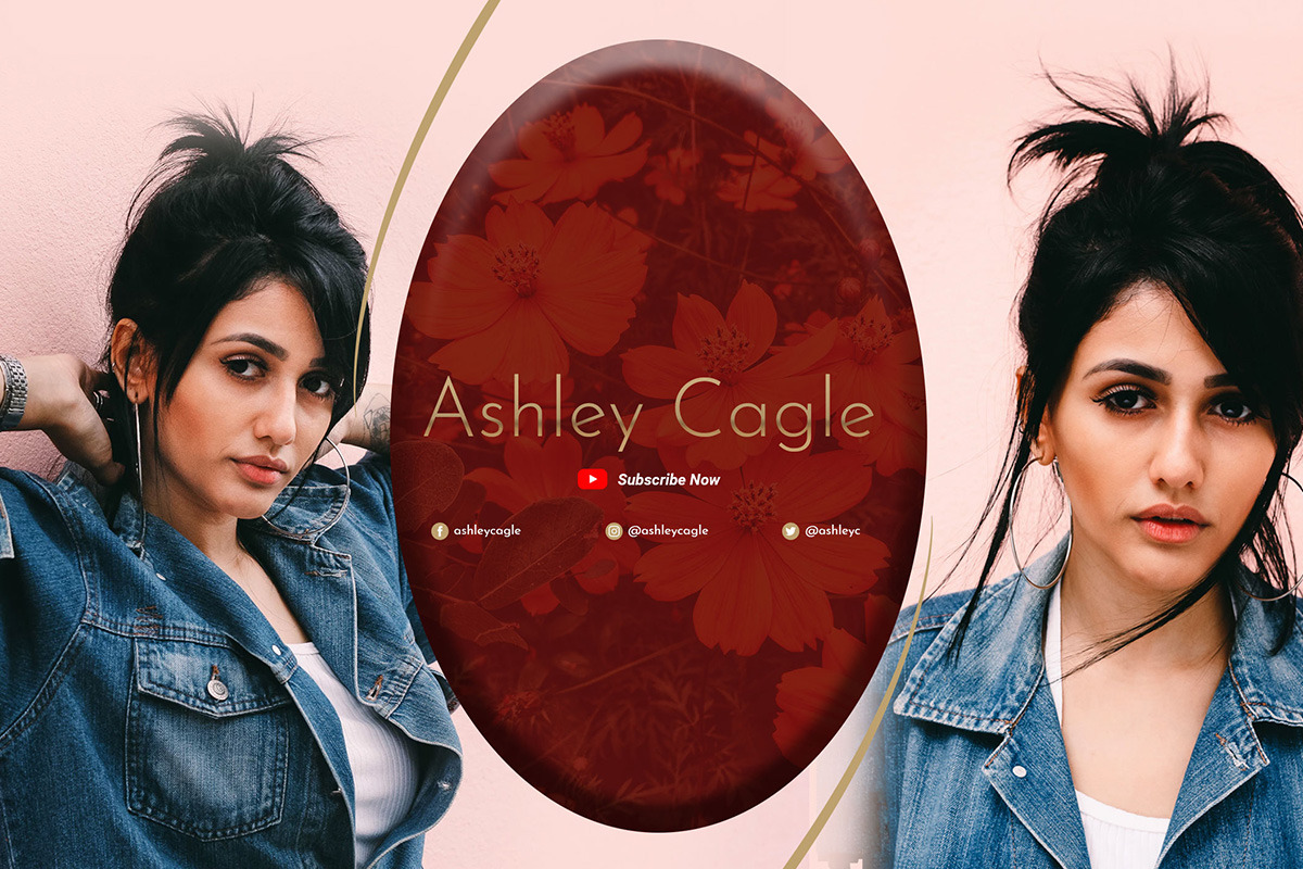 Beauty Vlogger Youtube Channel Art, a Social Media Template by Louds Studio (Photo 6 of 10)