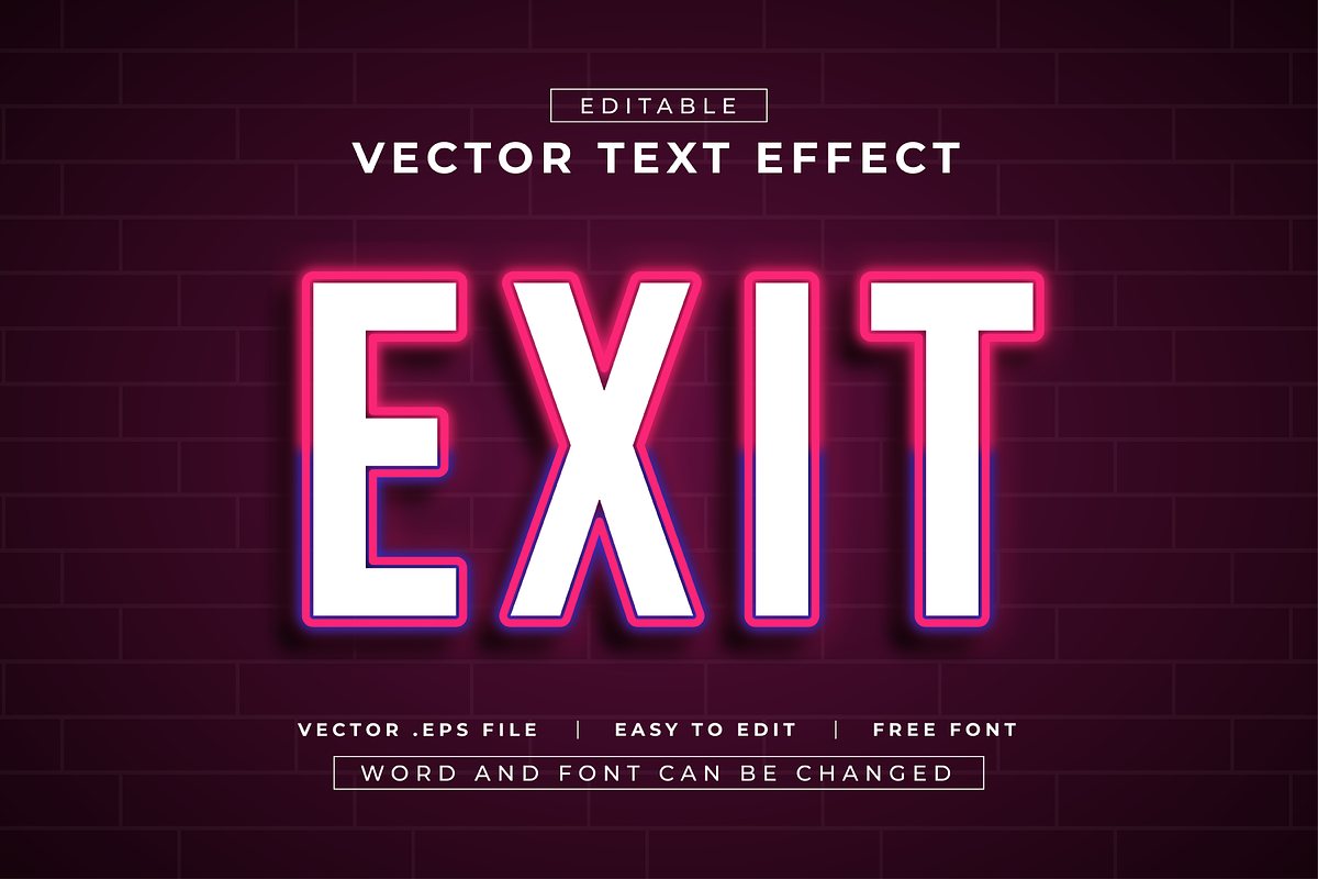 Neon Glowing Text Effects | EPS, a Layer Style Add-On by padilah_a (Photo 11 of 11)