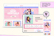 Bold Retro Aesthetic Wix Template, a Wix Template by Template Twist Shop (Thumbnail 7 of 10)