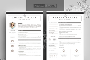 Modern Resume Template Shihab