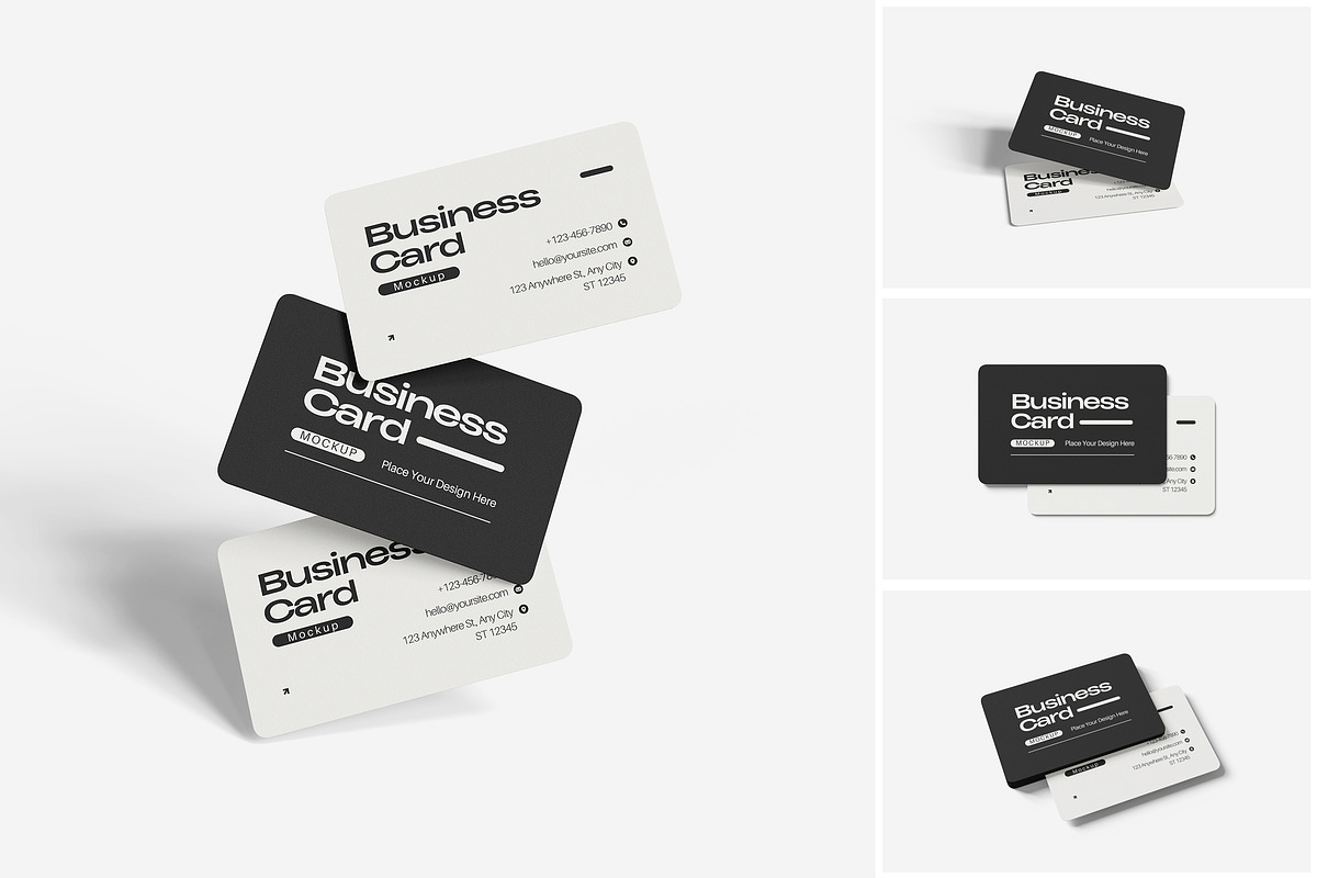 Business Card Mockup, a Product Mockup by MrLetters (Photo 1 of 5)