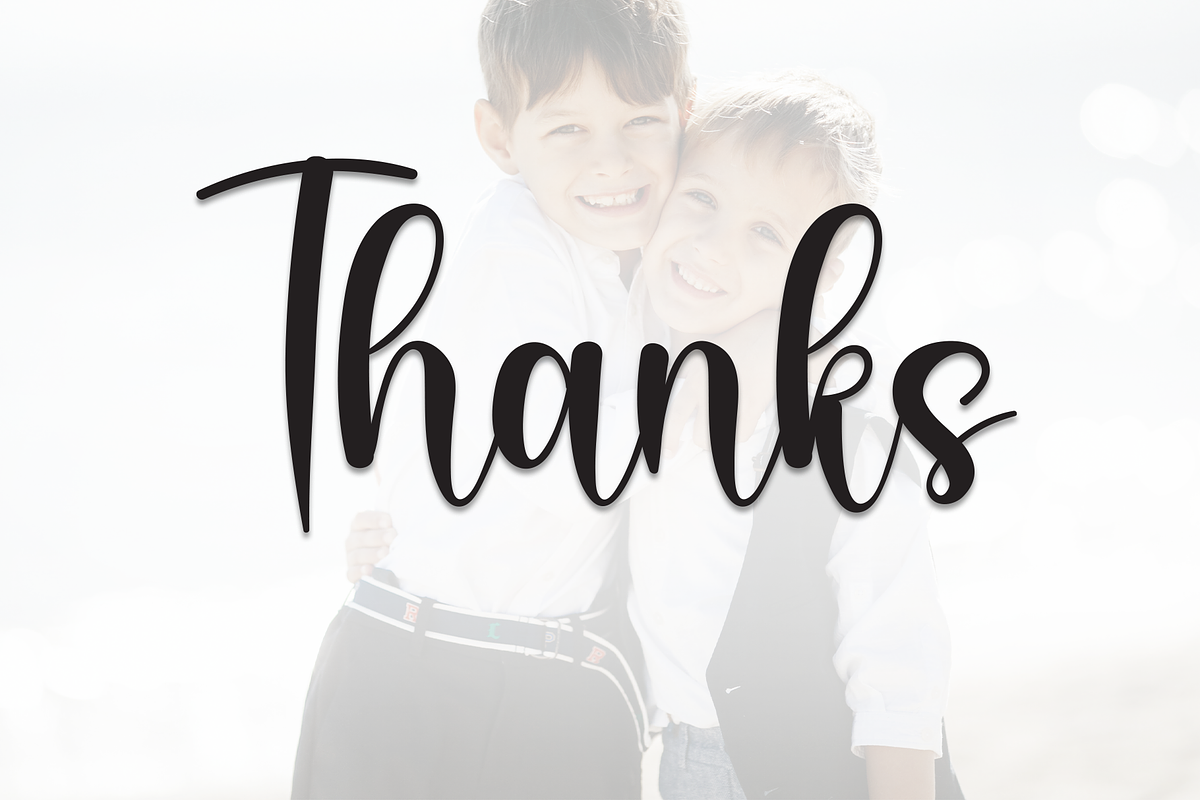 Brother | Script Font, a Handwritten Font by Scratchones (Photo 8 of 8)